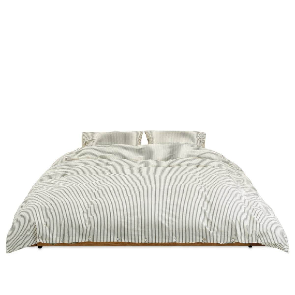 Tekla Fabrics King Duvet in Pickford Stripes 