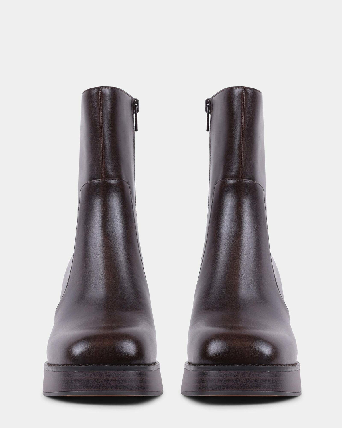 Steve Madden Jaded Booties in Brown