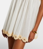 Ulla Johnson Tula crochet-trimmed cotton beach dress
