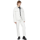 Acne Studios Off-White Canvas Jacket