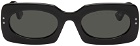 Clean Waves Black Inez & Vinoodh Sunglasses