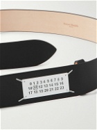 Maison Margiela - 4.5cm Appliquéd Leather Belt - Black