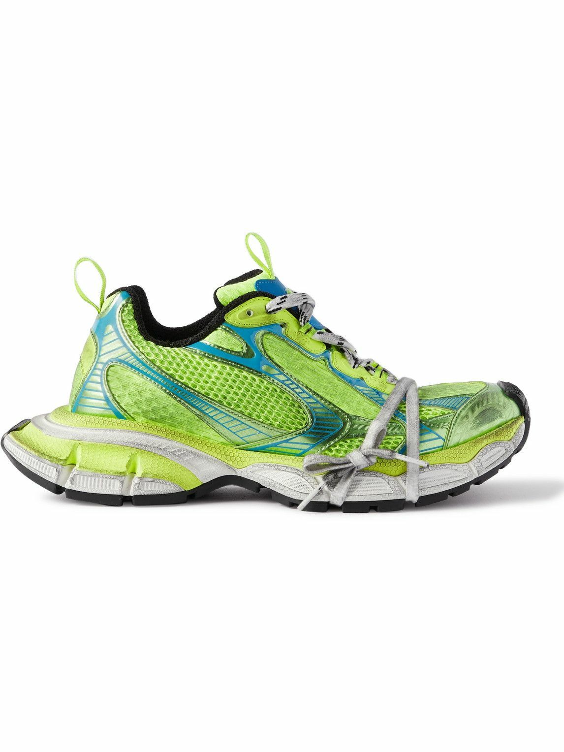 Balenciaga - 3XL Mesh and Rubber Sneakers - Yellow Balenciaga