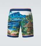 Dolce&Gabbana Printed swim trunks