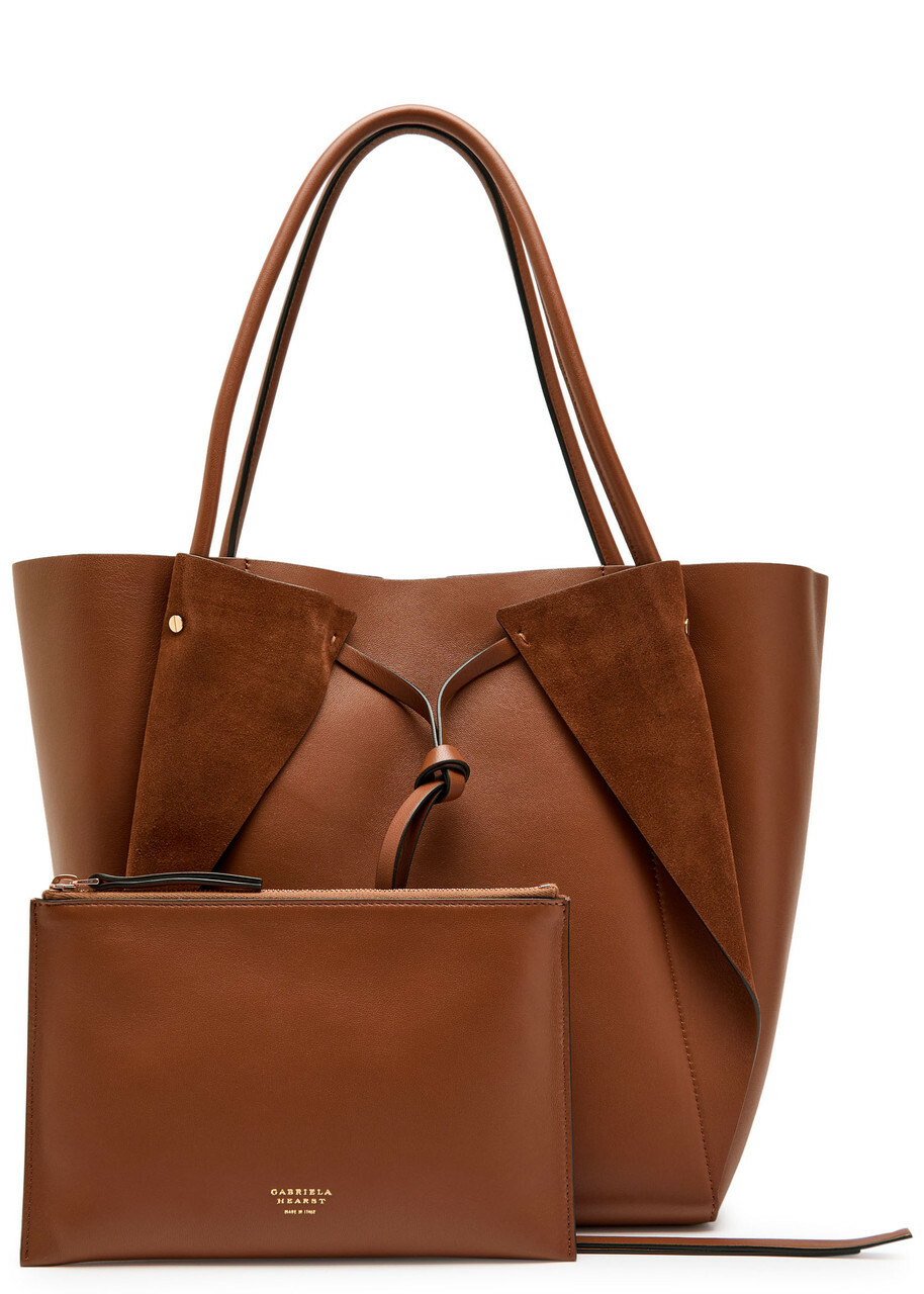 Gabriela Hearst Marija Leather Tote bag - Tan - One Size