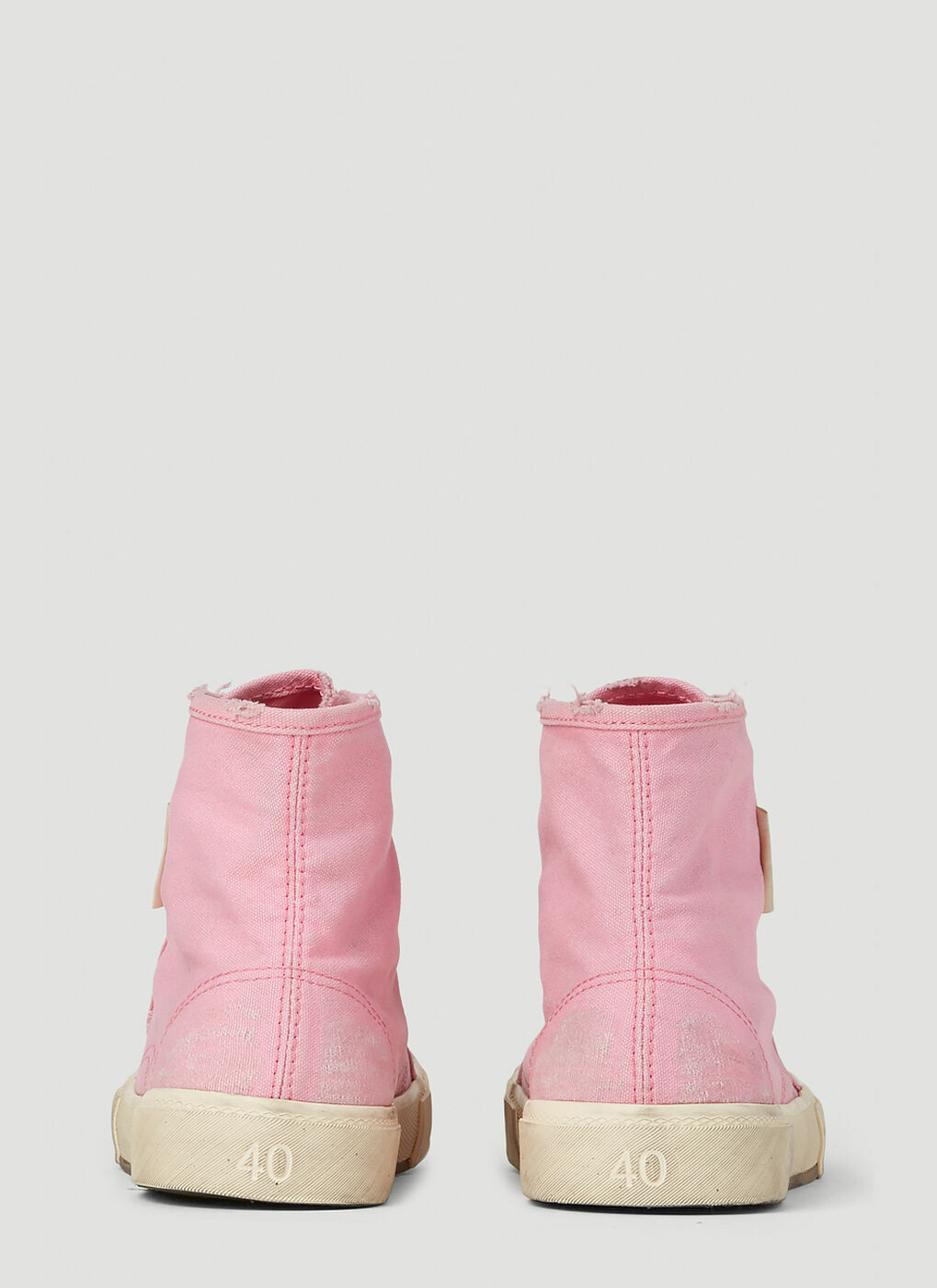 Balenciaga - Paris High Top Sneakers in Pink Balenciaga