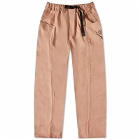 South2 West8 Men's Belted C.S. Twill Trousers in Pink