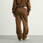 SKIMS Women's Cotton Fleece Classic Straight Leg Pant in Bison