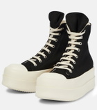 Rick Owens DRKSHDW denim high-top platform sneakers