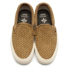Vans Brown Taka Hayashi Edition Slip-On 66 LX Sneakers