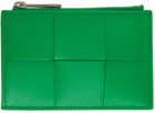 Bottega Veneta Green Key Pouch