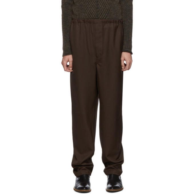 Photo: Lemaire Brown String Trousers