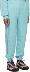 Helmut Lang Blue Societas Lounge Pants