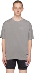 Satisfy Gray Crewneck T-Shirt