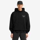 END. x Represent Men's 247 Oversized Hoodie in Jet Black