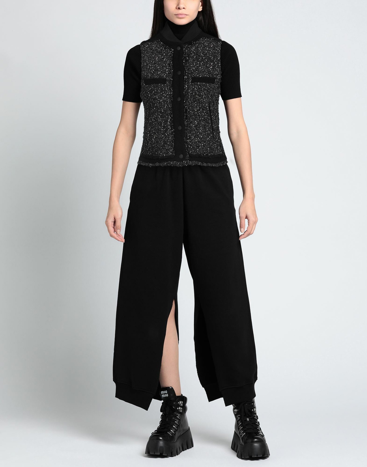 Rag & Bone Womens Vest in Black
