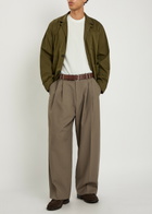 Oliver Spencer Ribbed Cotton T-shirt Ecru
