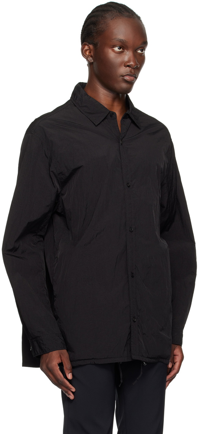 ATON Black Hand-Dyed Jacket