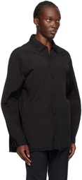 ATON Black Hand-Dyed Jacket
