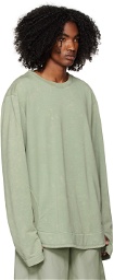 A. A. Spectrum Green Beladona Sweatshirt