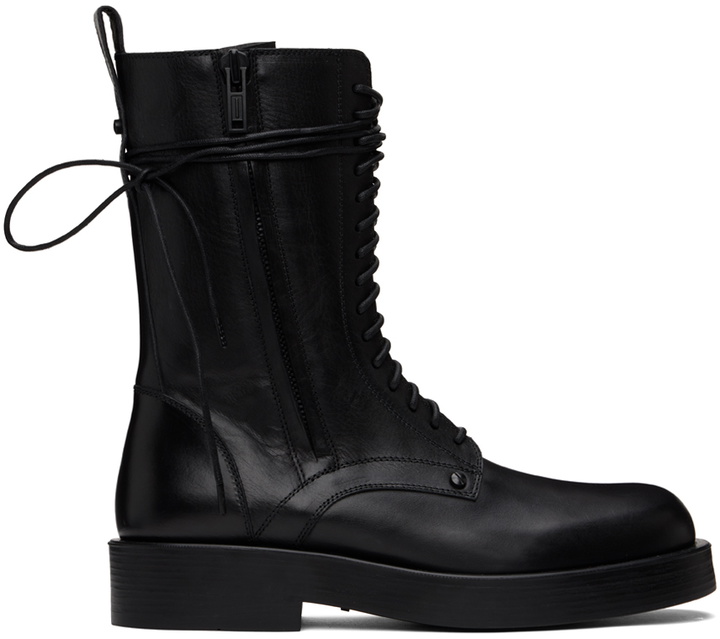 Photo: Ann Demeulemeester Black Maxim Boots