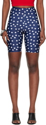 Jean Paul Gaultier Navy 'The Polka-Dot' Shorts