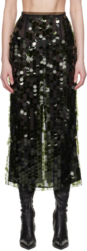 Photo: 16Arlington Green Dia Sequin Midi Skirt