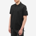 Moncler Men's Genius x Fragment Short Sleeve Polo Shirt in Black