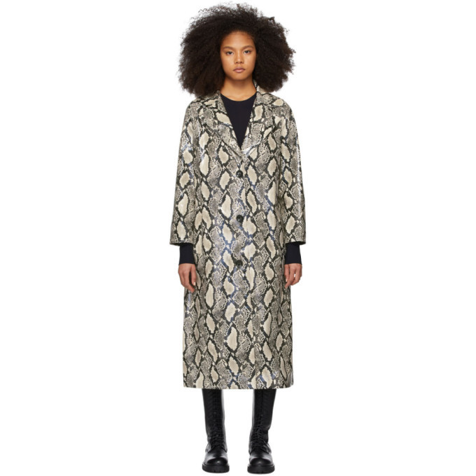 Stand Studio Beige Snake Mollie Coat Stand Studio