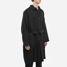 Acne Studios Men's Dape Double Coat in Black