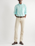 Anderson & Sheppard - Linen Shirt - Green