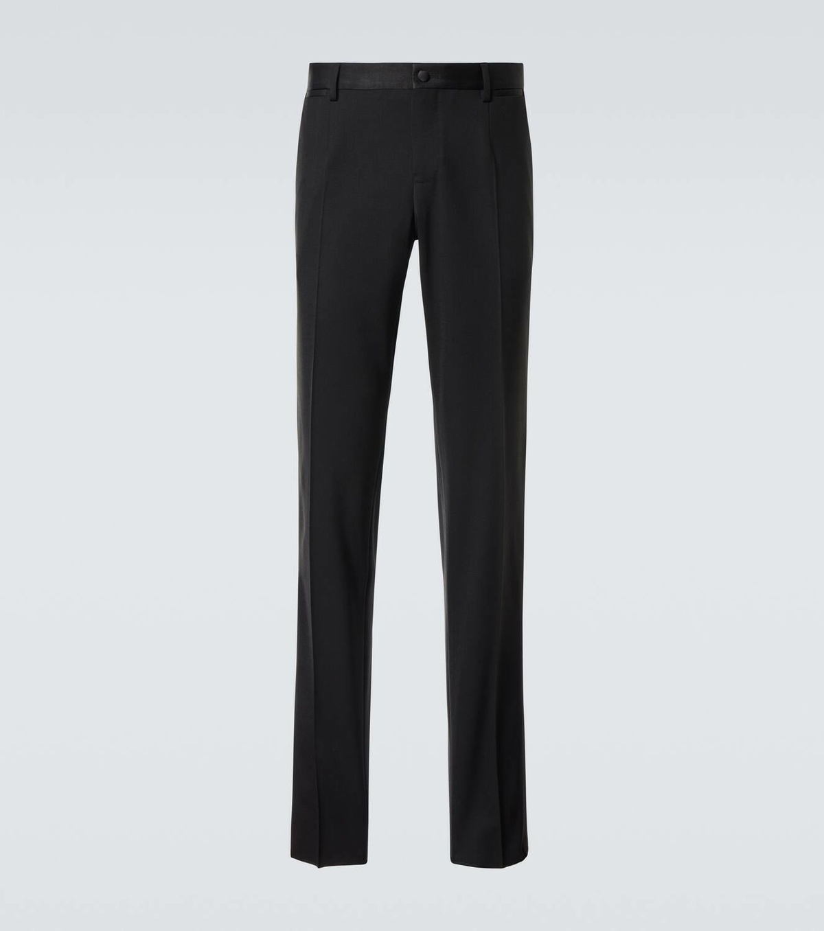 Dolce&Gabbana Wool and silk-blend tuxedo pants