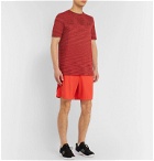 Under Armour - Vanish Seamless Space-Dyed HeatGear T-Shirt - Red