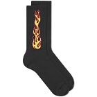 Palm Angels Flame Sock