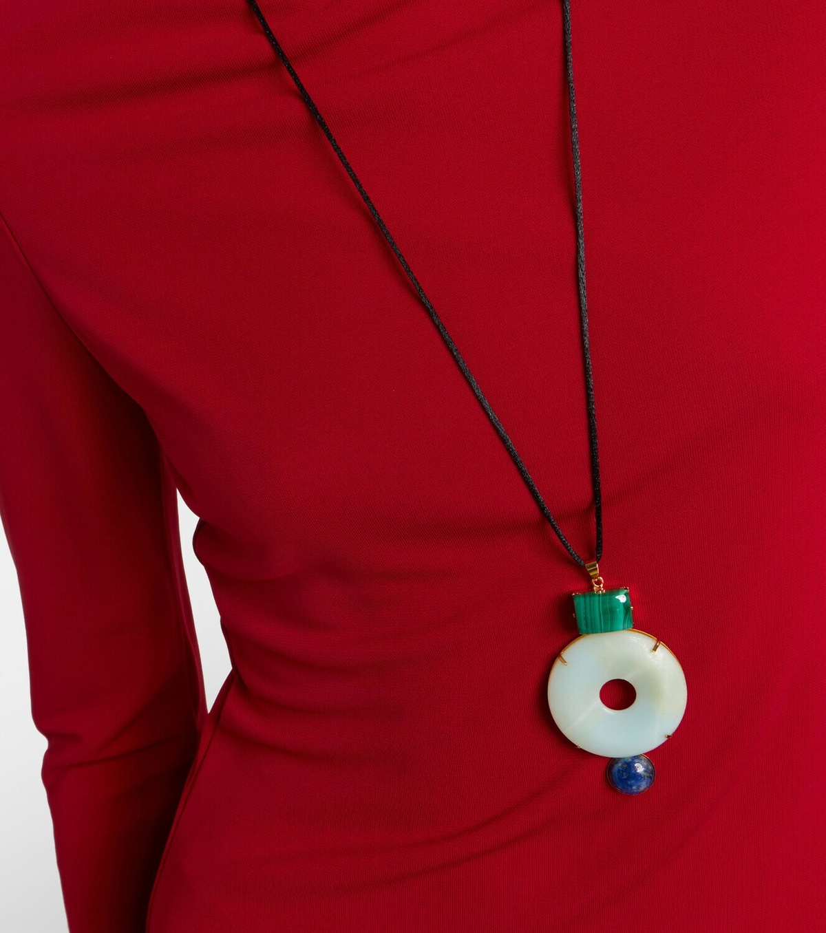 Jennifer Behr Devon embellished necklace