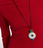 Jennifer Behr Devon embellished necklace