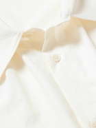 Amomento - Oversized Organic Cotton-Poplin Shirt - White