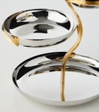 L'Objet Deco Leaves stainless steel stand