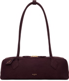ALAÏA Burgundy 'Le Teckel' Medium Bag