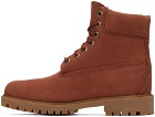 Timberland Red Heritage 6-Inch Lace-Up Boots