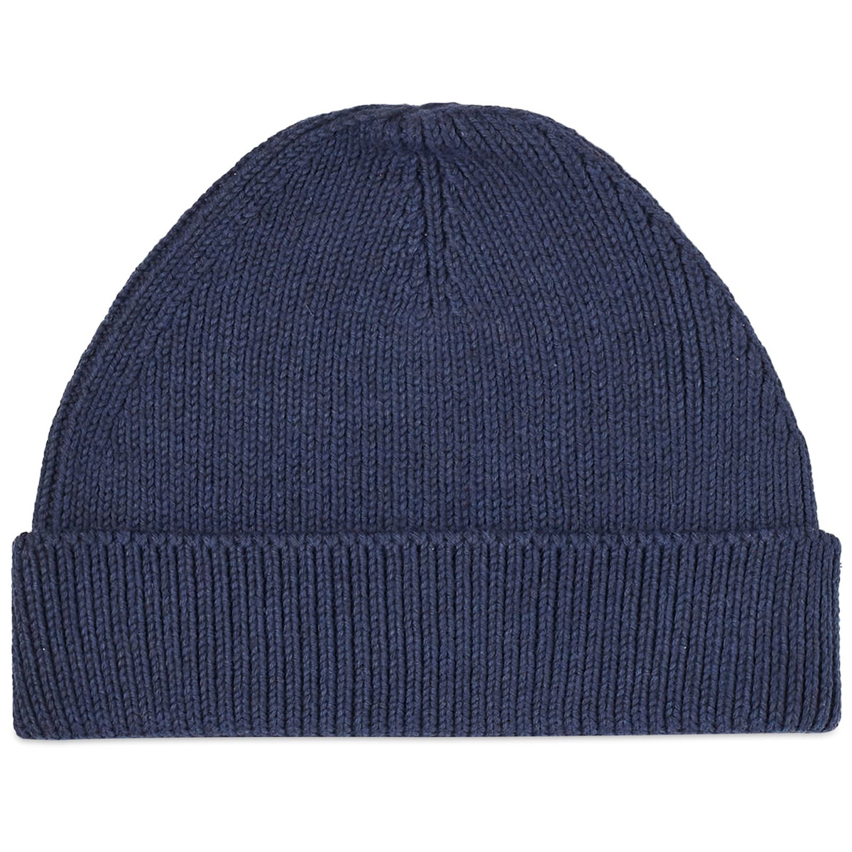 Sunspel Men's x Nigel Cabourn Cotton Beanie in Navy Sunspel