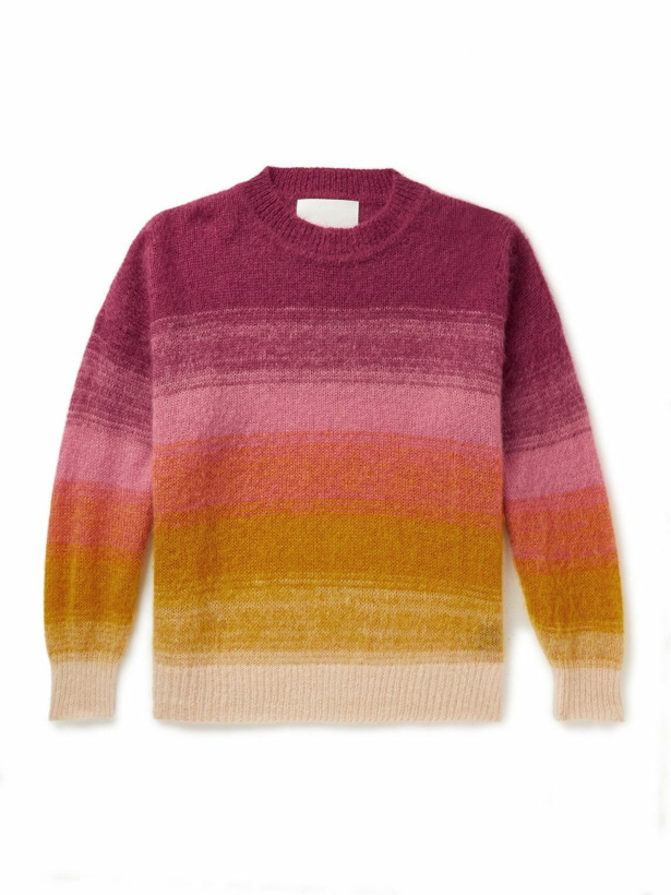 Photo: Isabel Marant - Dégradé Brushed Mohair-Blend Sweater - Unknown