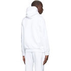 Casablanca White Tennis Court Hoodie