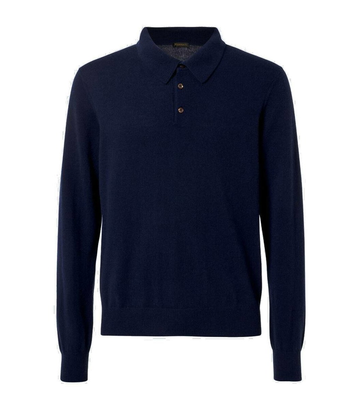 Photo: Rubinacci Cashmere polo shirt