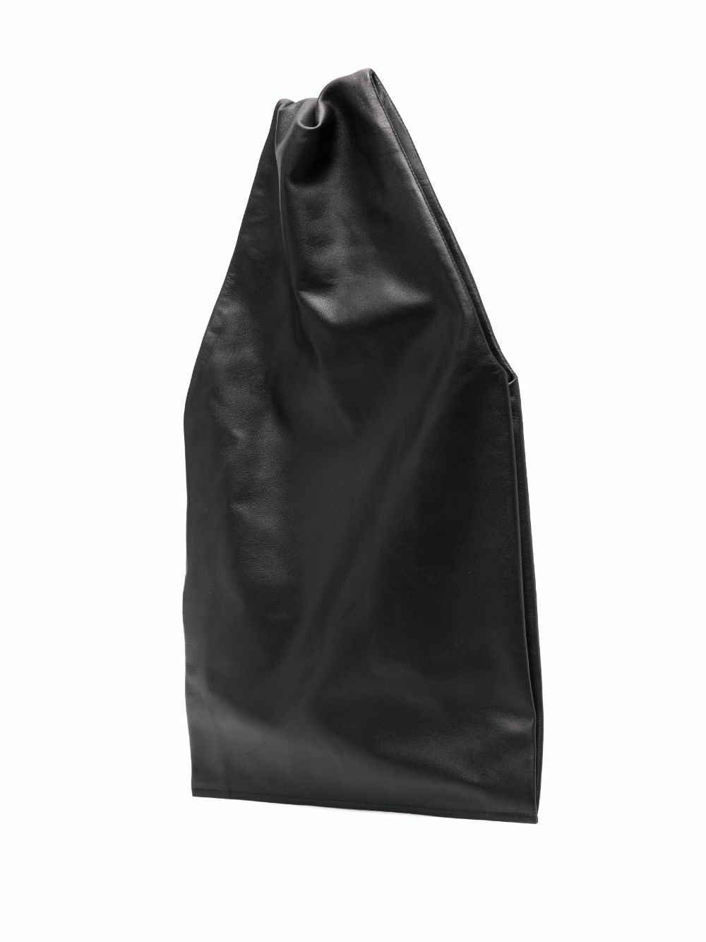 Tsatsas Black Lato Leather Tote Bag