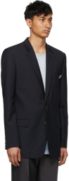 We11done Navy Single-Breasted Blazer