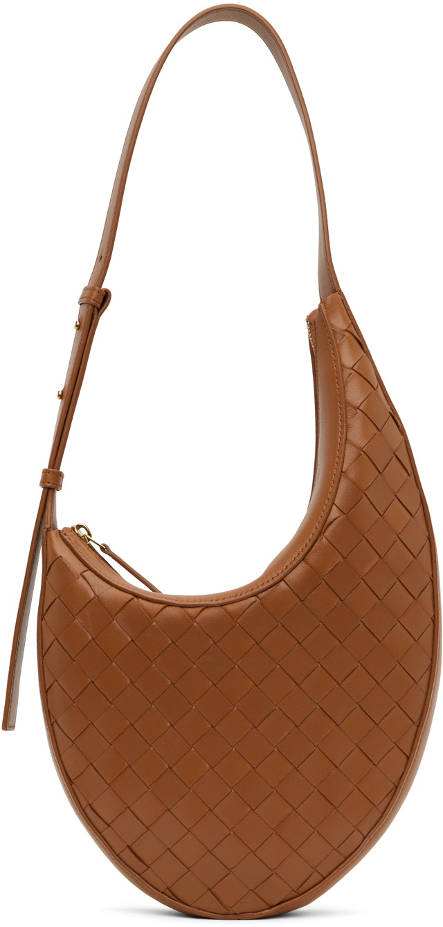 Bottega Veneta Brown Small Drop Bag Bottega Veneta