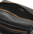 TOM FORD - Full-Grain Leather Wash Bag - Black