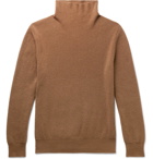 The Row - Daniel Ribbed Cashmere Rollneck Sweater - Camel