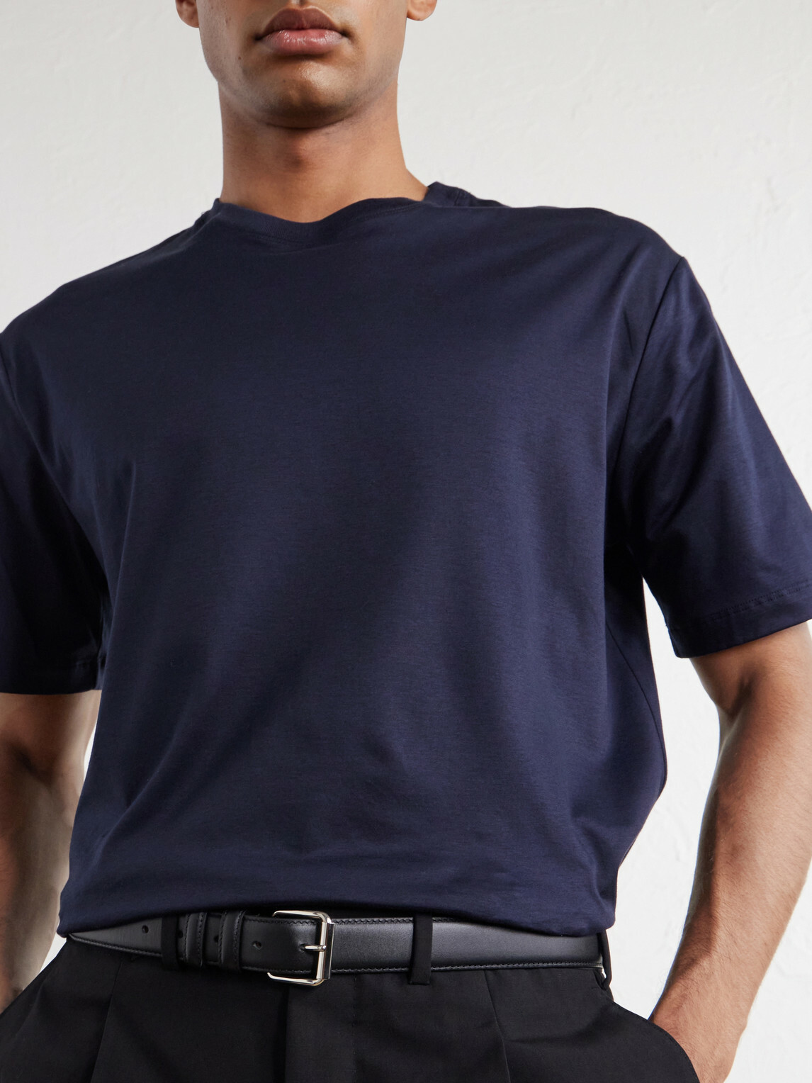 Kiton - Cotton-Jersey T-Shirt - Blue